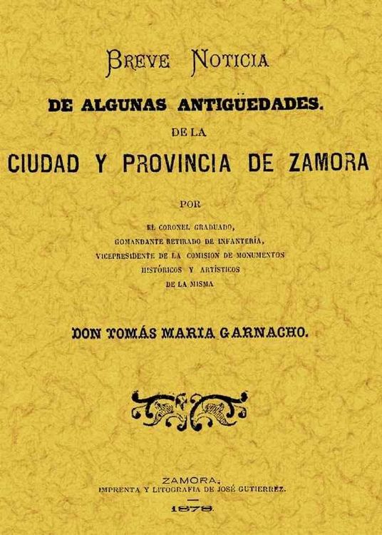 Produktbild: Antig&uuml;edades de Zamora