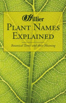 Produktbild: Stern, W: Plant Names Explained