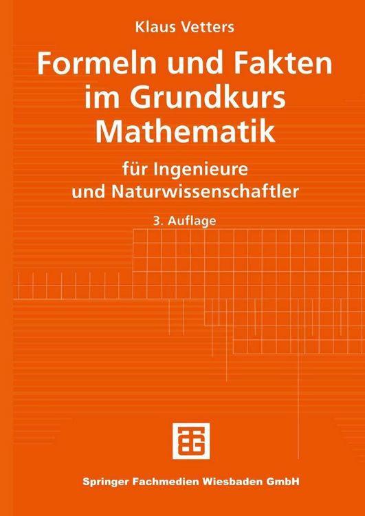 Produktbild: Formeln und Fakten im Grundkurs Mathematik