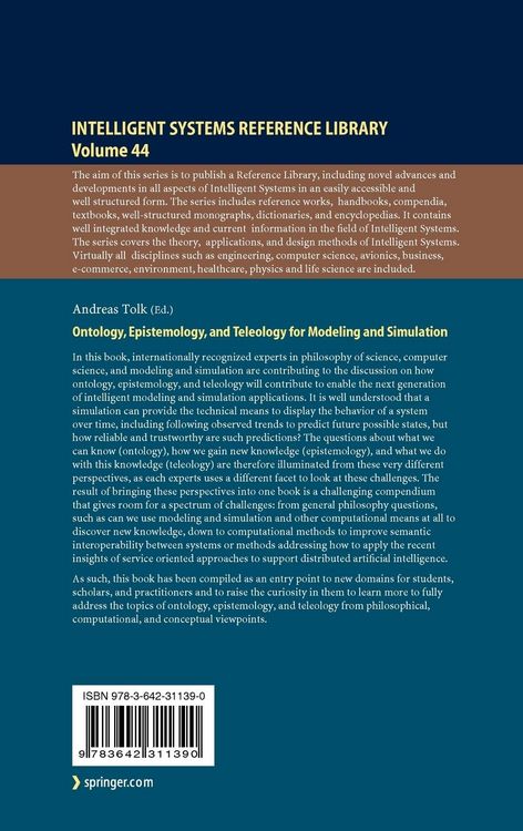 Produktbild: Ontology, Epistemology, and Teleology for Modeling and Simulation