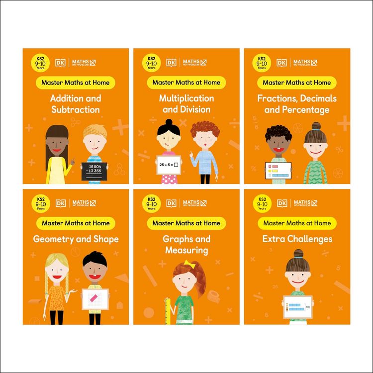 Produktbild: Maths - No Problem! Collection of 6 Workbooks, Ages 9-10 (Key Stage 2)