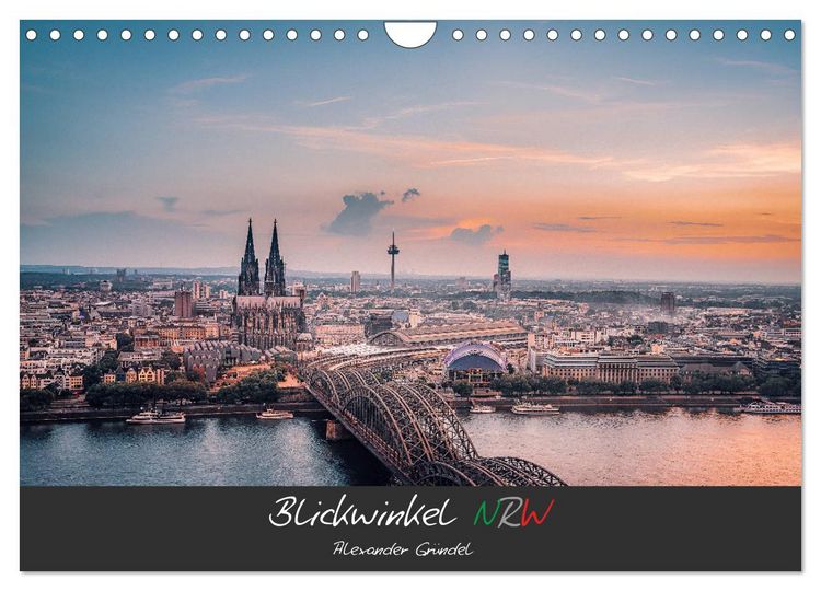 Produktbild: Blickwinkel NRW (Wandkalender 2026 DIN A4 quer), CALVENDO Monatskalender