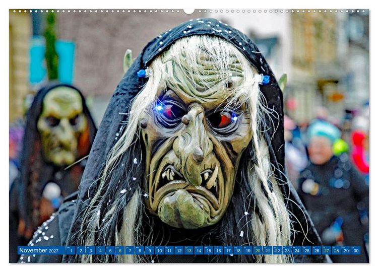 Produktbild: Karlsruher Fastnacht (hochwertiger Premium Wandkalender 2027 DIN A2 quer), Kunstdruck in Hochglanz