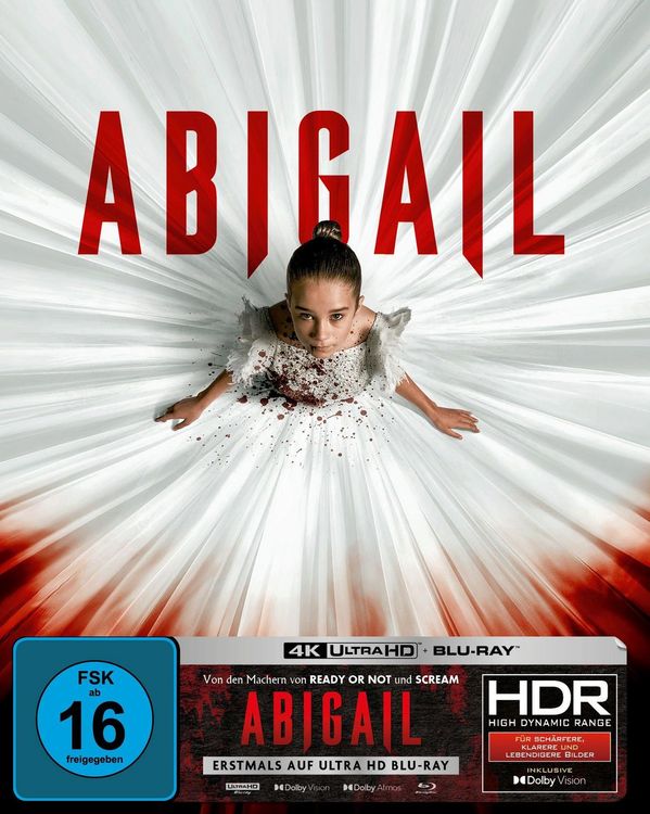 Produktbild: Abigail - Special Edition mit Full Slip (4K Ultra HD+Blu-ray)