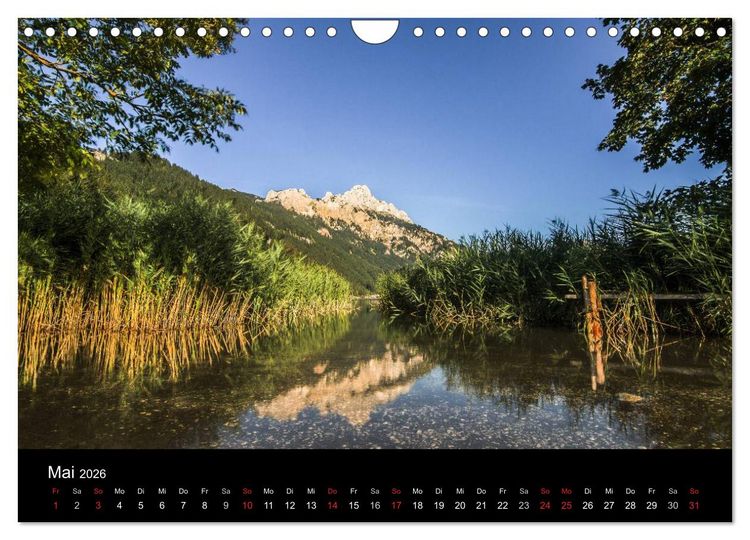 Produktbild: Im Allg&auml;u bei Oberstdorf (Wandkalender 2026 DIN A4 quer), CALVENDO Monatskalender