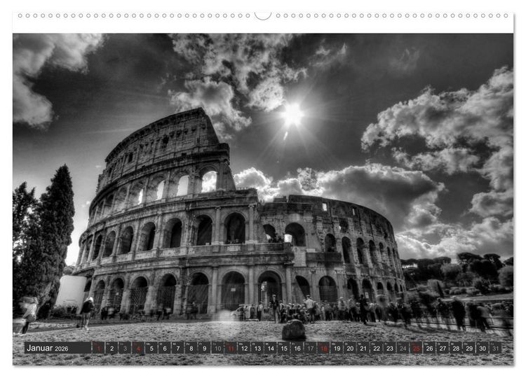 Produktbild: ROM (Wandkalender 2026 DIN A2 quer), CALVENDO Monatskalender