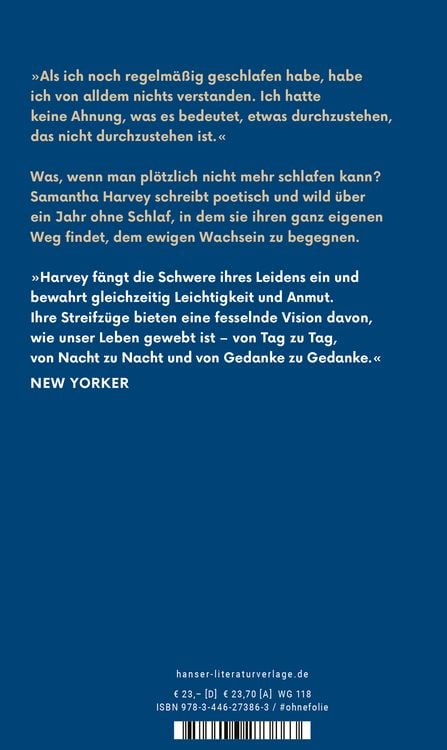 Produktbild: Das Jahr ohne Schlaf