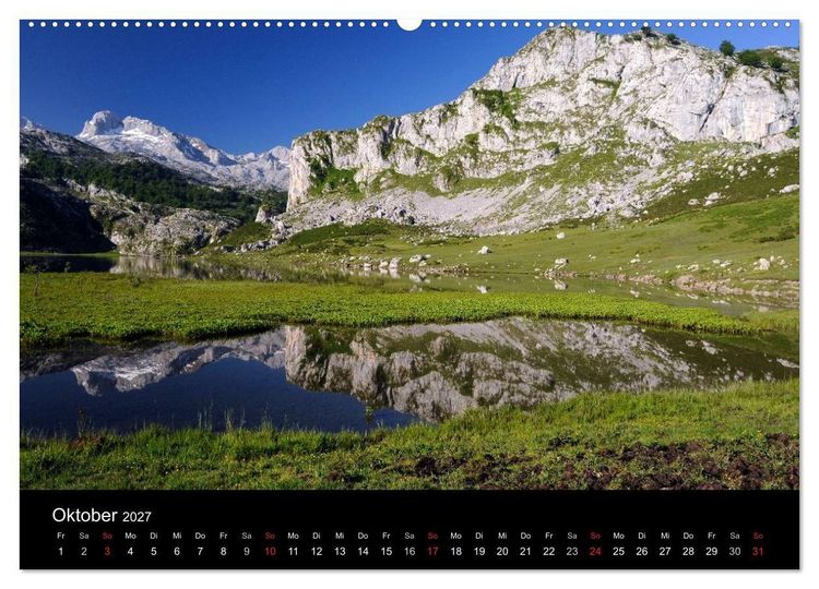 Produktbild: Spanien (Wandkalender 2027 DIN A2 quer), CALVENDO Monatskalender