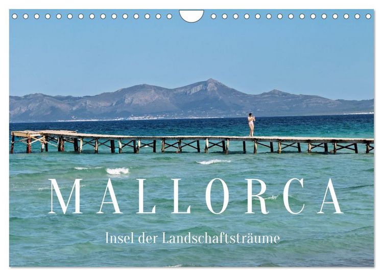 Produktbild: Mallorca - Insel der Landschaftstr&auml;ume (Wandkalender 2026 DIN A4 quer), CALVENDO Monatskalender