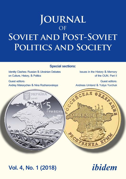 Produktbild: Journal of Soviet and Post-Soviet Politics and Society