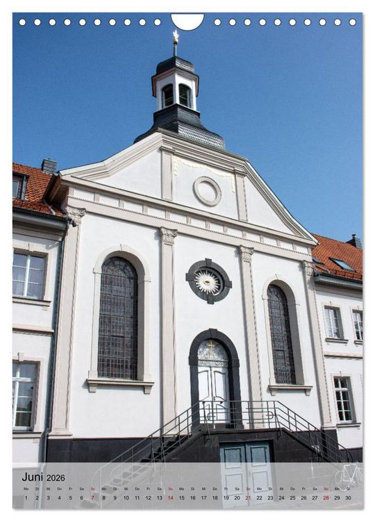 Produktbild: Kirchen in D&uuml;sseldorf (Wandkalender 2026 DIN A4 hoch), CALVENDO Monatskalender