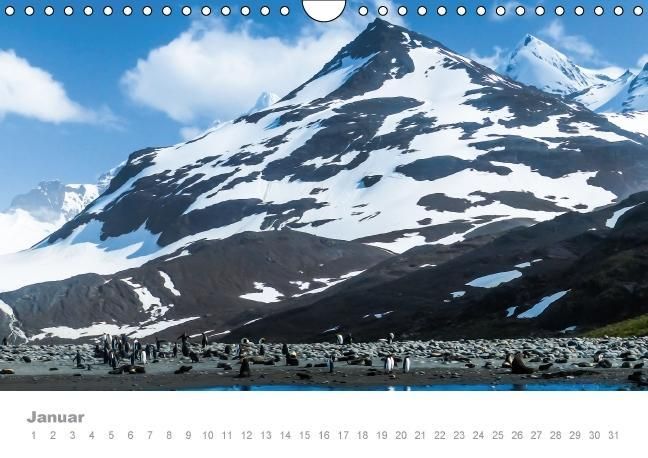 Produktbild: ANTARKTIS (Wandkalender immerw&auml;hrend DIN A4 quer)