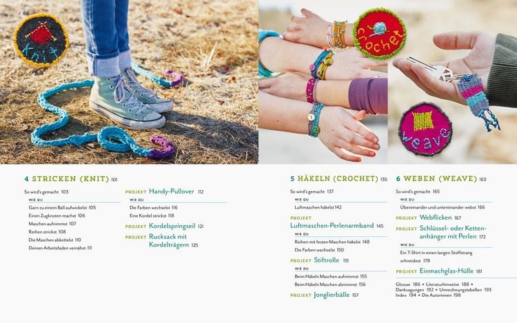 Produktbild: Stitch Camp &ndash; 18 ausget&uuml;ftelte Projekte f&uuml;r Kids + Teens