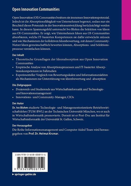 Produktbild: Open Innovation Communities