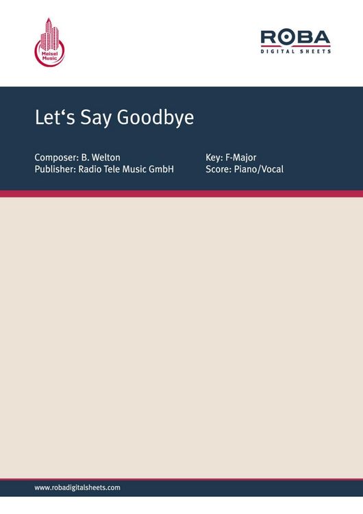 Produktbild: Let's Say Goodbye