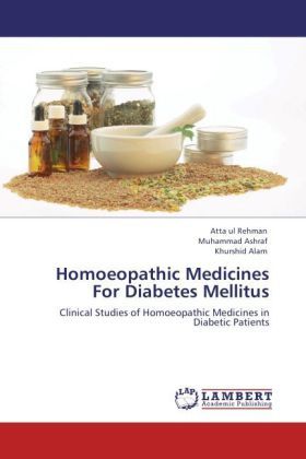 Produktbild: Rehman, A: Homoeopathic Medicines For Diabetes Mellitus