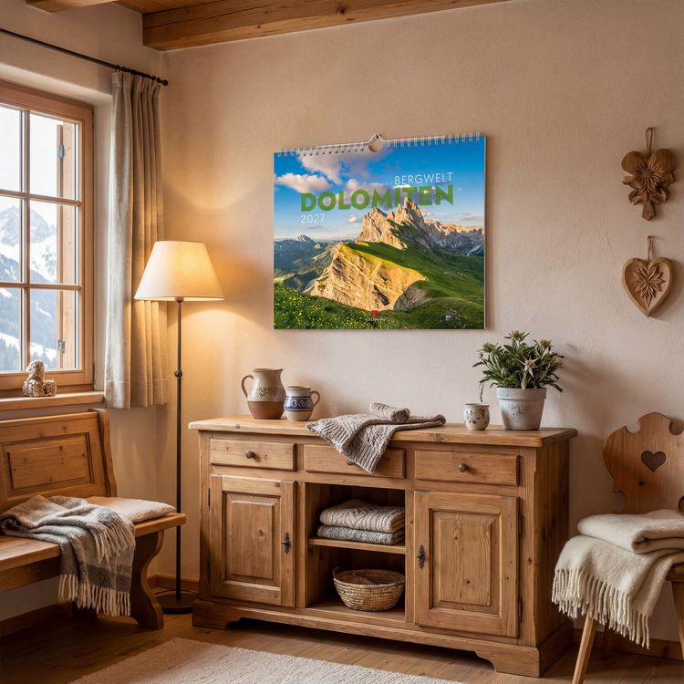 Produktbild: Bergwelt Dolomiten Kalender 2027