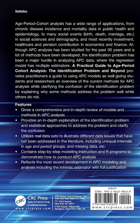 Produktbild: A Practical Guide to Age-Period-Cohort Analysis
