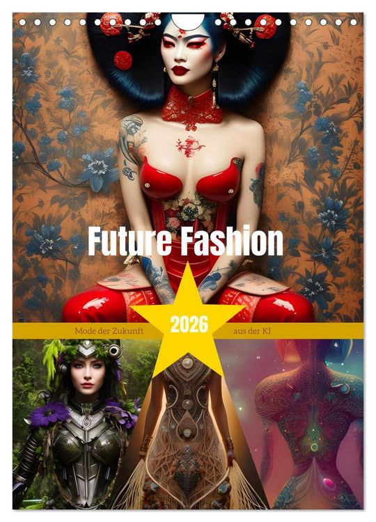 Produktbild: Future Fashion (Wandkalender 2026 DIN A4 hoch), CALVENDO Monatskalender