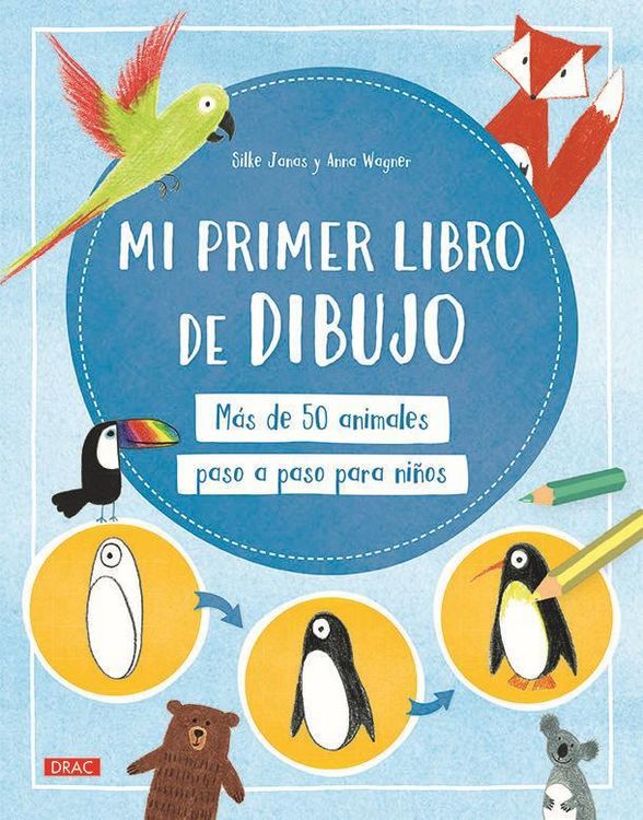 Produktbild: Mi primer libro de dibujo : más de 50 animales paso a paso para niños