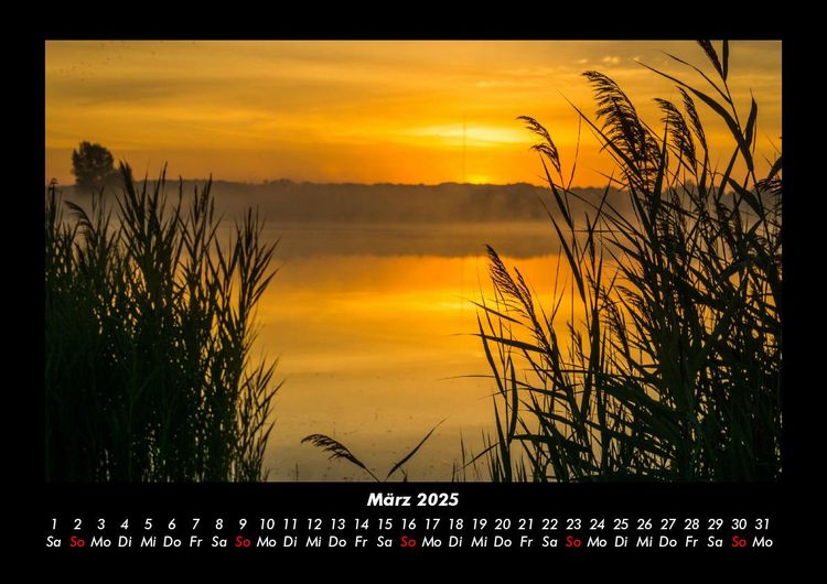 Produktbild: Seeblick 2025 Fotokalender DIN A3