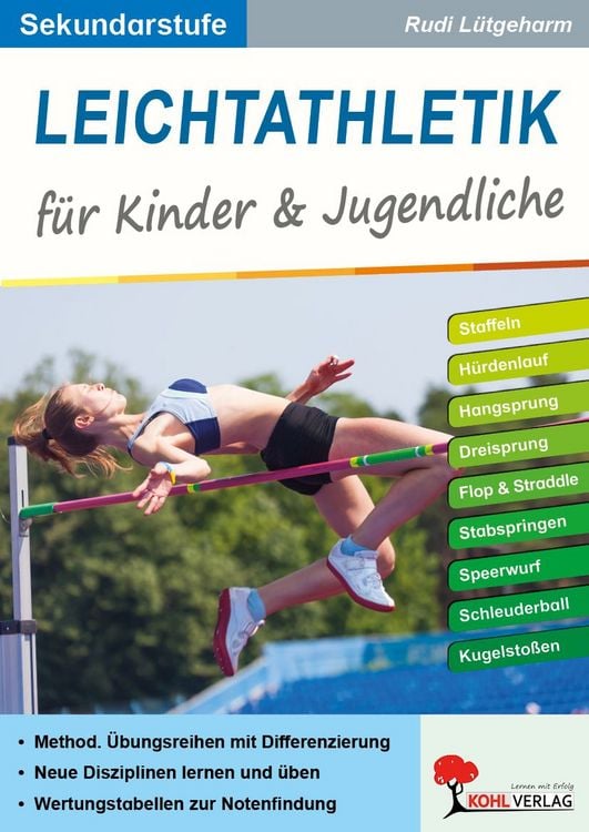 Produktbild: Leichtathletik f&uuml;r Kinder und Jugendliche / Sekundarstufe