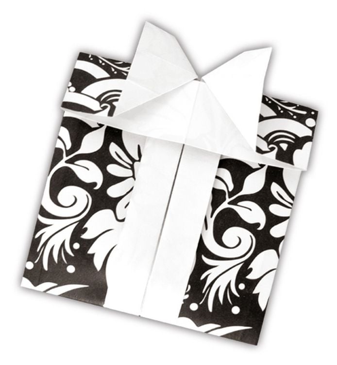 Produktbild: URSUS Falten Origami Papier Black & White, 15 x 15 cm, 120 Blatt