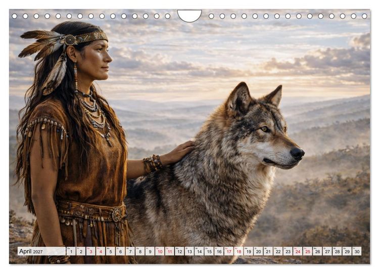 Produktbild: Ein spiritueller Weg. Im Rhythmus der Natur (Wandkalender 2027 DIN A4 quer), CALVENDO Monatskalender