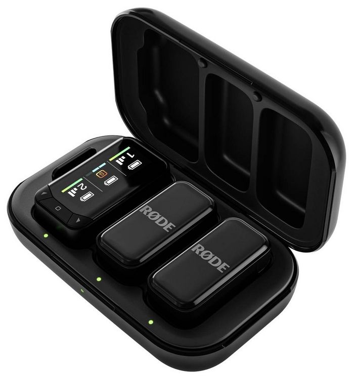 Produktbild: Rode Ansteck Mikrofon-Set Wireless Micro Camera Kit &Uuml;bertragungsart (Details):Funk, Kabellos Blitzschuh-Montage, inkl. Kabel