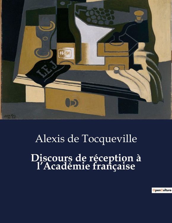 Produktbild: Discours de r&eacute;ception &agrave; l'Acad&eacute;mie fran&ccedil;aise