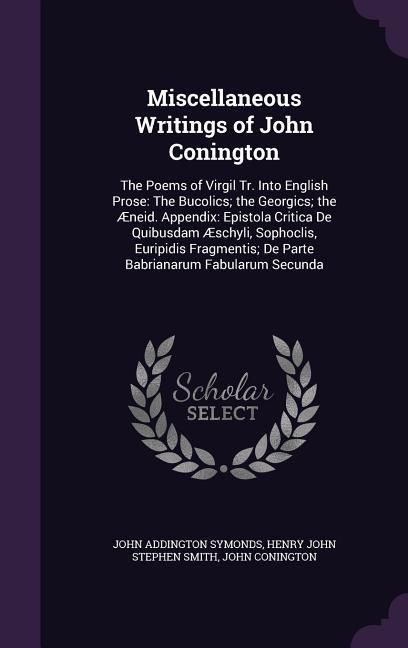 Produktbild: Miscellaneous Writings of John Conington