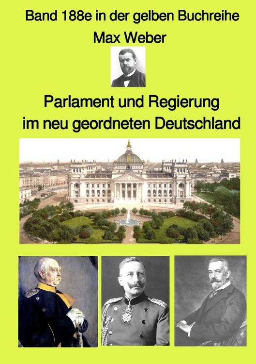 Produktbild: Gelbe Buchreihe / Parlament und Regierung im neu geordneten Deutschland &ndash; Band 188e in der gelben Buchreihe &ndash; bei J&uuml;rgen Ruszkowski