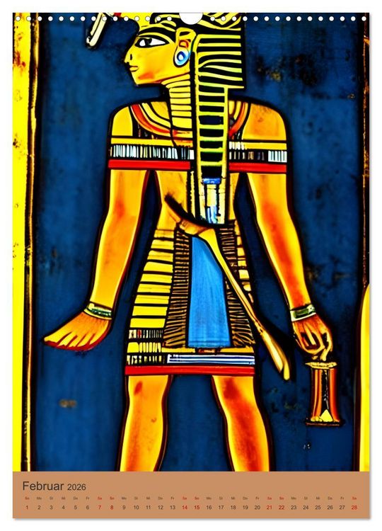 Produktbild: Altes &Auml;gypten - Computertr&auml;ume aus der KI (Wandkalender 2026 DIN A3 hoch), CALVENDO Monatskalender