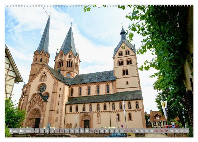 Produktbild: Ein Blick auf Gelnhausen (hochwertiger Premium Wandkalender 2026 DIN A2 quer), Kunstdruck in Hochglanz