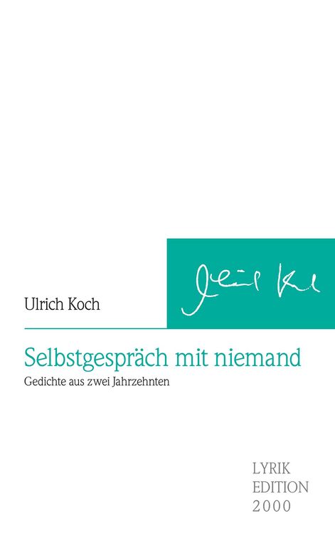 Produktbild: Selbstgespr&auml;ch mit niemand