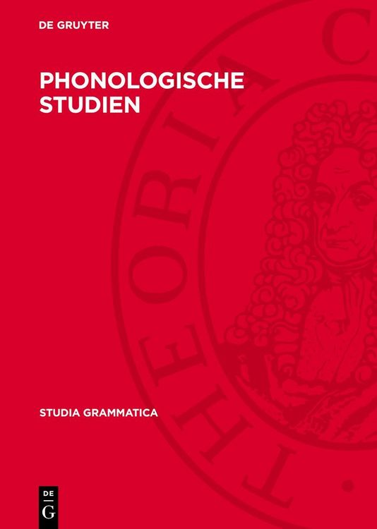 Produktbild: Phonologische Studien