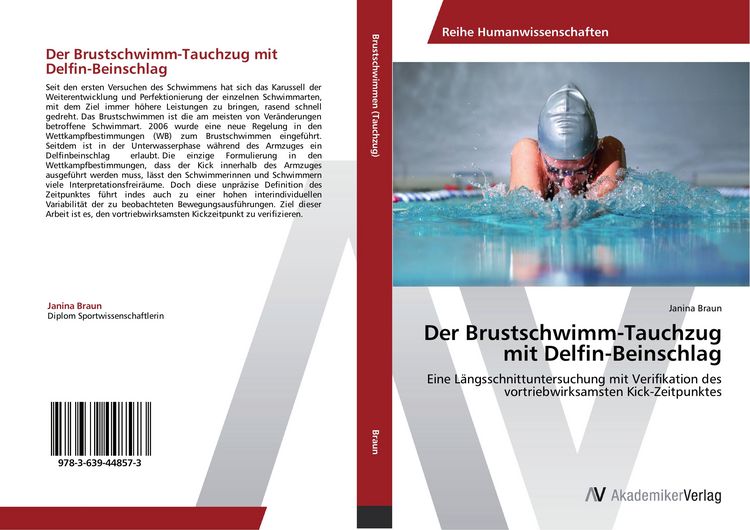 Produktbild: Der Brustschwimm-Tauchzug mit Delfin-Beinschlag