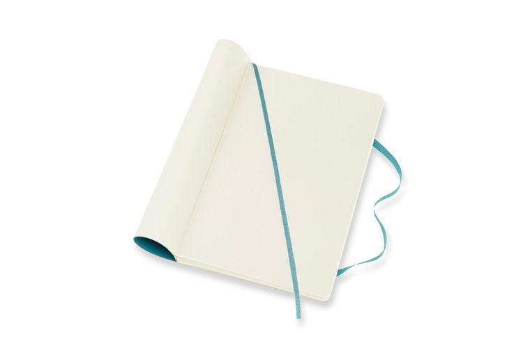 Produktbild: Moleskine Notizbuch Large/A5, Blanko, Soft Cover, Riff Blau