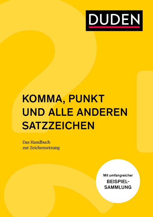Produktbild: Komma, Punkt und alle anderen Satzzeichen
