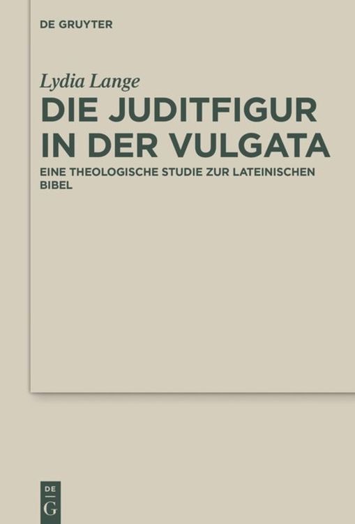 Produktbild: Die Juditfigur in der Vulgata