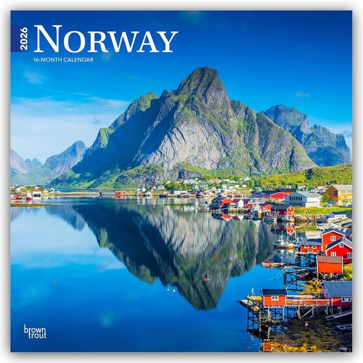 Produktbild: Norway – Norwegen 2026 – 16-Monatskalender