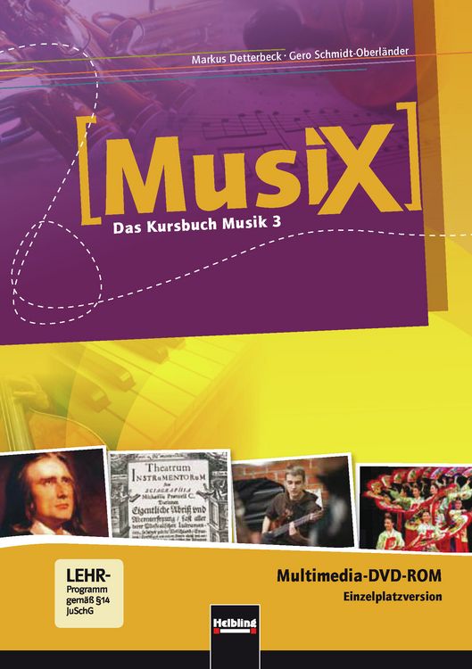 Produktbild: MusiX 3 (Ausgabe ab 2011) Pr&auml;sentationssoftware Einzellizenz