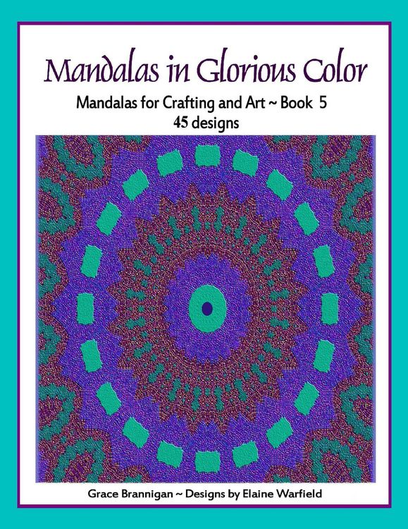 Produktbild: Mandalas in Glorious Color Book 5 (Art in Color, #5)