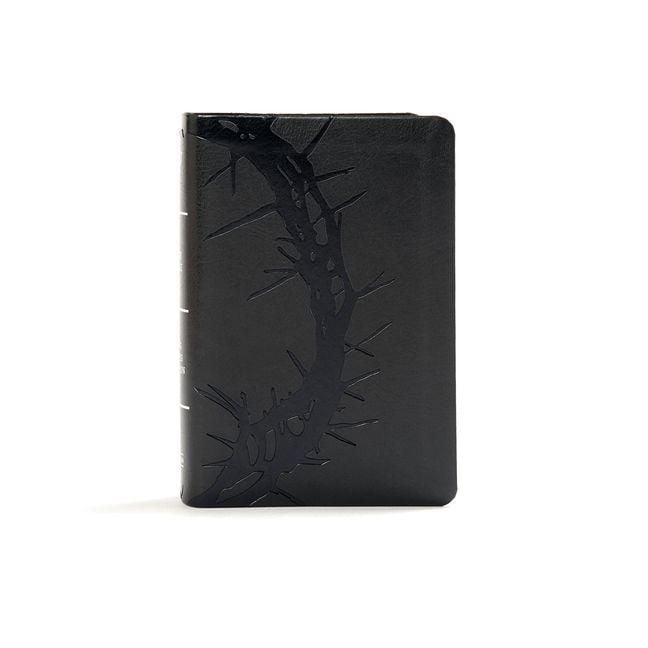 Produktbild: KJV Large Print Compact Reference Bible, Charcoal Leathertouch