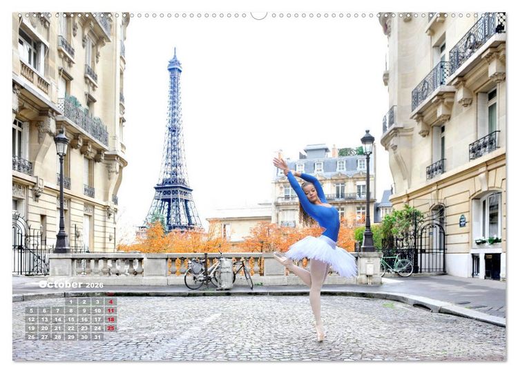 Produktbild: Dancers in the City 5 (High Quality Premium Wall Calendar 2026 DIN A2 landscape),CALVENDO 12 Month Wall Calendar