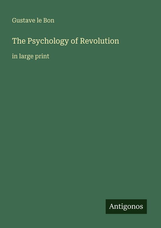 Produktbild: The Psychology of Revolution