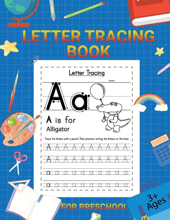 Produktbild: Letter Tracing Book for Kids 3+