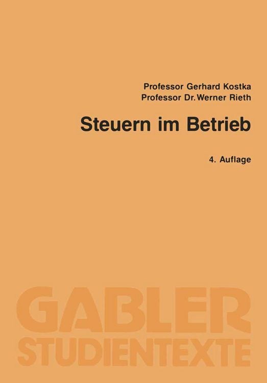 Produktbild: Steuern im Betrieb