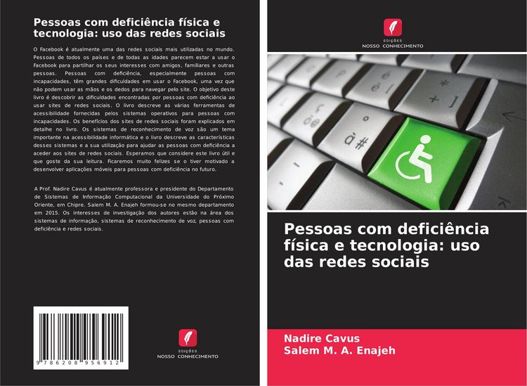 Produktbild: Pessoas com defici&ecirc;ncia f&iacute;sica e tecnologia: uso das redes sociais