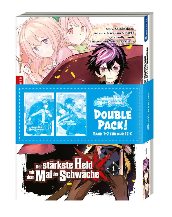 Produktbild: Der st&auml;rkste Held mit dem Mal der Schw&auml;che Double Pack 01 & 02